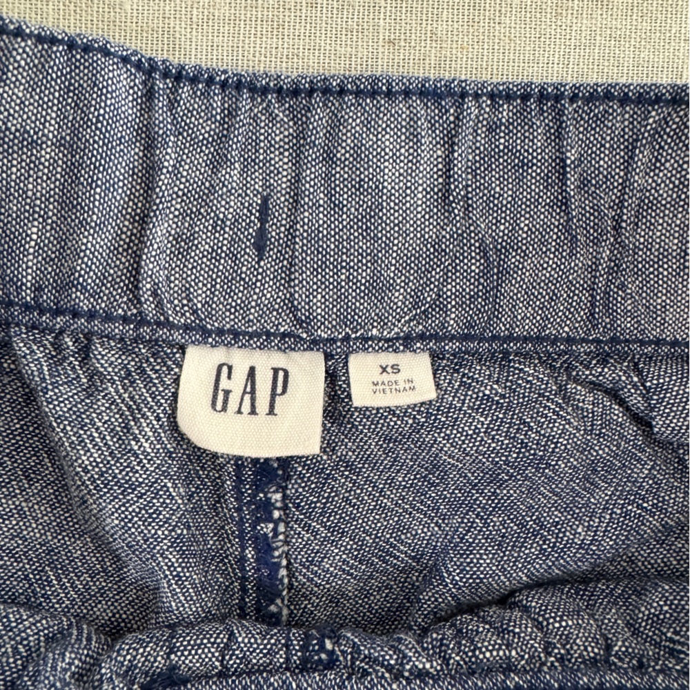 EUC GAP Blue Chambray Pants - Picture 5 of 6